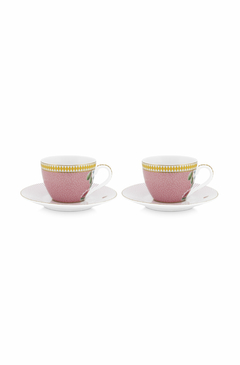 SET 2 TAZA CAFE LA MAJORELLE ROSA en internet