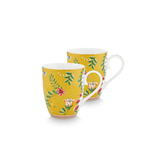 SET/2 MUGS GRANDES LA MAJORELLE AMARILLA