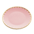 PRATO RASO DE PORCELANA EGG ROSA MATT 27CM | WOLFF - comprar online