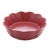 CJ DE 3 BOWLS DE PORCELANA PÉTALAS VERMELHO MATT