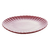 CJ 2 PRATOS DE SOBREMESA PORCELANA PÉTALAS VERMELHO MATT | WOLFF - comprar online