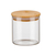 POTE HERMÉTICO BOROSILICATO C/ TAMPA BAMBU 450ML