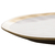 PRATO DE SOBREMESA BRANCO E DOURADO DUBAI 21CM - Cutie Home Decor ®