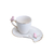 CJ DE 6 XÍCARAS DE CAFÉ PORCELANA CUTE BIRDS DESIGN PLATE 90ML - Cutie Home Decor ®