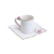 CJ DE 6 XÍCARAS CAFÉ PORCELANA FLOWER SQUARE PLATE BRANCO 80ML - Cutie Home Decor ®