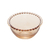 CJ DE 4 BOWLS DE CRISTAL PEARL ÂMBAR 14x8 - comprar online