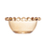 CJ DE 4 BOWLS DE CRISTAL CHUMBO PEARL ÂMBAR 9x4 - Cutie Home Decor ®