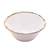 BOWL EM MELAMINA BAMBU BRANCO 15x6CM