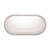 TRAVESSA DE CRISTAL OVAL PEARL INCOLOR 24CM - comprar online