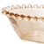 CJ DE 4 BOWLS DE CRISTAL CORAÇÃO PEARL ÂMBAR 12X10CM - Cutie Home Decor ®