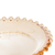 TRAVESSA DE CRISTAL OVAL PEARL ÂMBAR 30CM - Cutie Home Decor ®