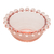 CJ DE 4 BOWLS DE CRISTAL PEARL ROSA 9CM | WOLFF