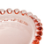 CJ DE 4 MINI PRATOS DE CRISTAL PEARL CORAÇÃO ROSA 12CM | WOLFF - Cutie Home Decor ®