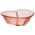 BOWL DE CRISTAL CORAÇÃO PEARL ROSA 17,5X15CM - comprar online