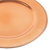 SOUSPLAT DE PLÁSTICO ROSE GOLD 25CM - Cutie Home Decor ®