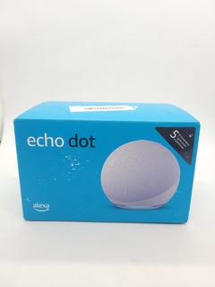 Imagen de Amazon Echo Dot 5th Gen con asistente virtual Alexa negro 110V/240V