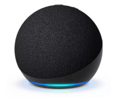 Amazon Echo Dot 5th Gen con asistente virtual Alexa negro 110V/240V - Comodidad en casa Domotica