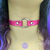 Choker Holográfica Rosa - loja online