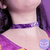 Choker Glitter Carnaval