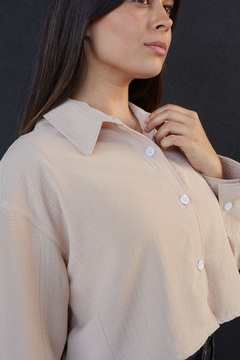 Camisa crop Positano - Wainfi Mayorista