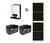 Kit Solar 2000W 220V Rural/Motorhome 24V 100A MPPT I2000-100