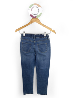 Calça jeans destroyed com elastano Uniqlo Tam 9 - 10 como novo - comprar online
