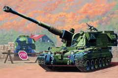 Trumpeter - British 150mm AS-90 Self-propelled Howitzer - 00324 - 1:35 - comprar online