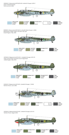 Italeri 0049 Messerschmitt Bf-110 C-3 / C-4 Zerstorer en internet