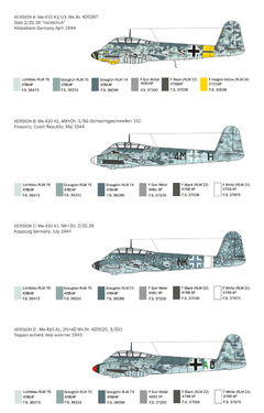 Italeri - Me 410 A-1 Hornisse - 1:72 - 0074 en internet