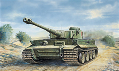 Italeri - Pz. Kpfw. VI Tiger Ausf. E (Tp) - 1:35 - 0286 - comprar online