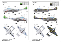 Kit Trumpeter - Vampire FB.MK.5 - 1:48 - 02874 - ArtModel Modelismo