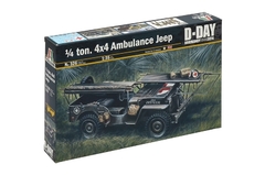 Italeri - 0326 - 1/4 ton 4x4 Ambulance Jeep - 1:35