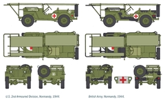 Italeri - 0326 - 1/4 ton 4x4 Ambulance Jeep - 1:35 en internet