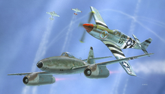 Revell - 03711 - Me262 & P-51B - Combat Set - 1:72 - comprar online