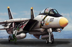 Kit Trumpeter - F-14A Tomcat - 1:144 - 03910 - comprar online