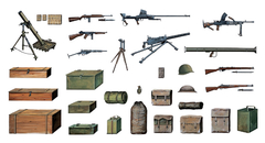 Italeri - 0407 - Accessories and Guns (Acessórios) - 1:35 - buy online