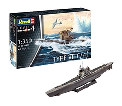 Revell - 05154 - German Submarine Type VII C/41 - 1:350