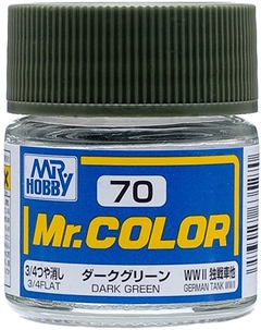 MrColor - 070 - Dark Green - MrHobby - Gunze - buy online