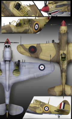 Academy - Tomahawk IIb "Ace of African Front" - 1:48 - 12235 on internet