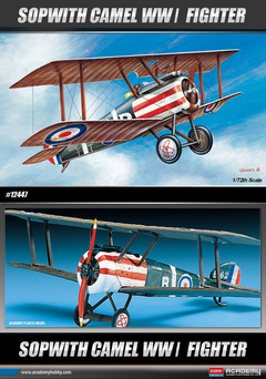 Academy - 12447 - Sopwith Camel - 1:72 - ArtModel Modelismo