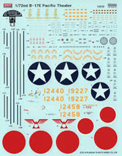 Academy - USAAF B-17E "Pacific Theater" - 1:72 - 12533 - ArtModel Modelismo