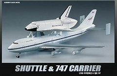 Academy - Space Shuttle & 747 Transporter - 1:288 - 12708 - ArtModel Modelismo