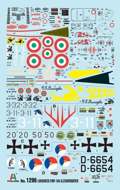 Italeri - F-104G Starfighter - 1:72 - 1296 na internet