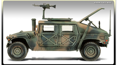 Academy - 13241 - M1025 Armored Carrier - 1:35 on internet