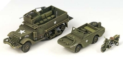 Academy - 13408 - M3 Half Track & 1/4ton Amphibian Vehicle - 1:72 - comprar online