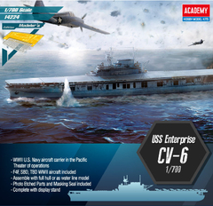 Academy - USS Enterprise CV-6 - 14224 - 1:700 en internet