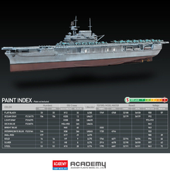 Academy - USS Enterprise CV-6 - 14224 - 1:700