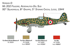 Italeri - MC.202 Folgore - Macchi - 1:72 - 1439