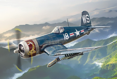 Kit Italeri - F4u-4 Corsair Korean War - 1:72 - 1453 - comprar online