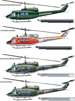 Italeri - Bell AB 212/ UH-1N - 1:48 - 2692 en internet